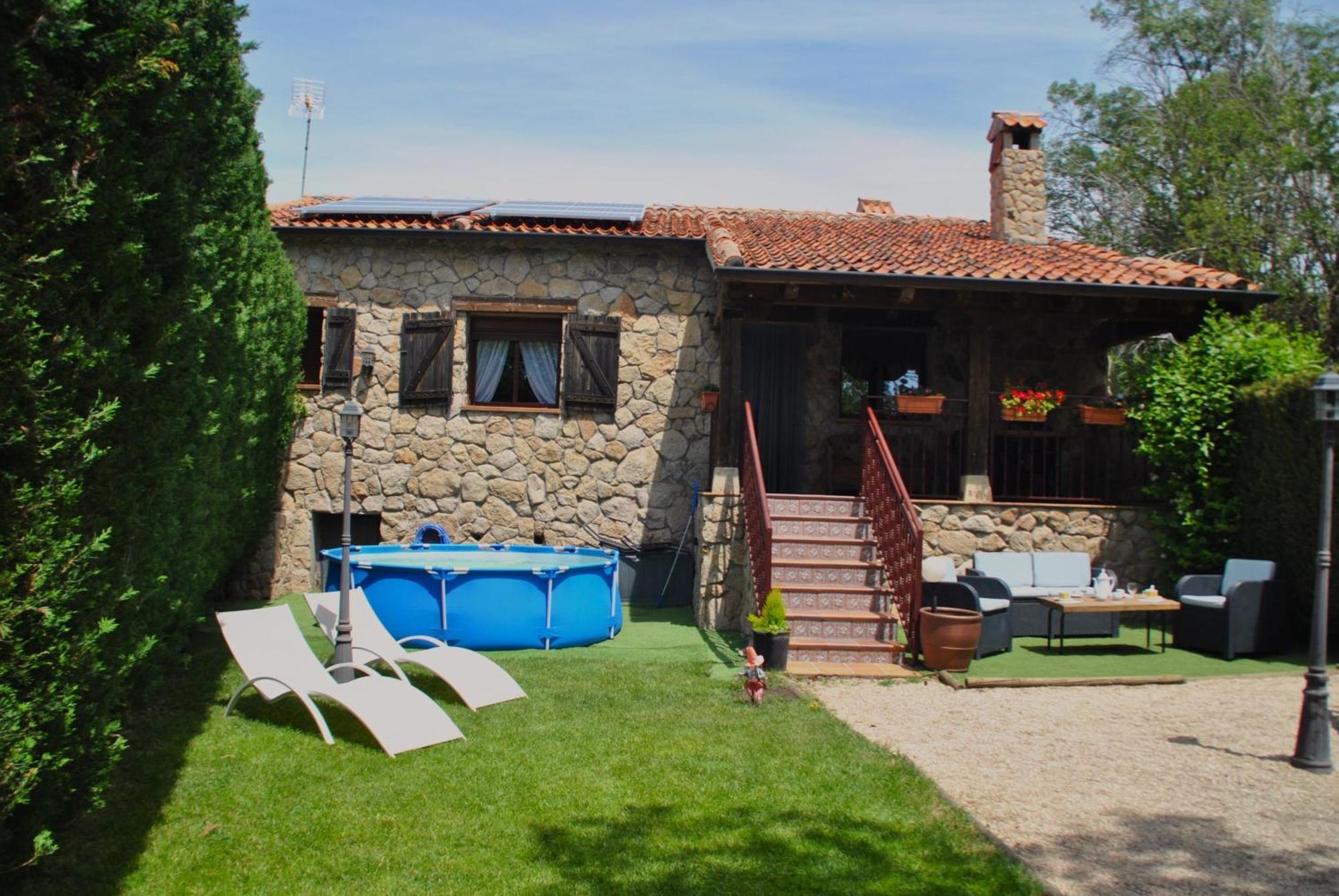 Casa Rural Los Regajales Tenzuela Bagian luar foto