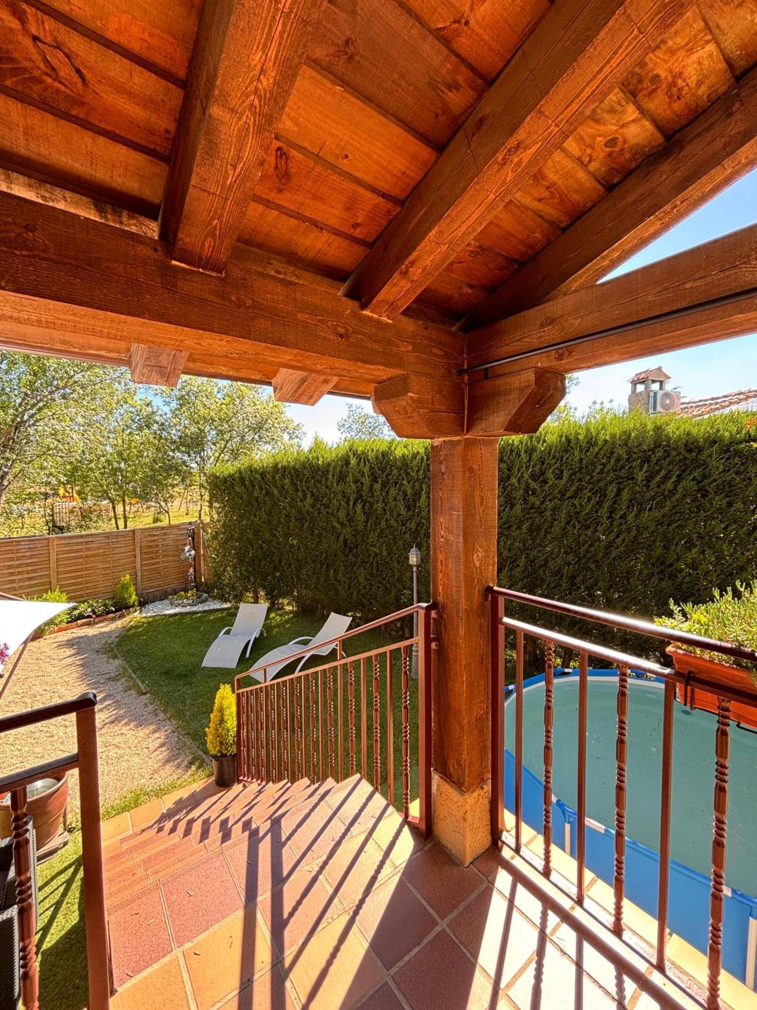 Casa Rural Los Regajales Tenzuela Bagian luar foto